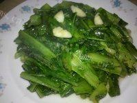 家常菜蒜蓉莴苣叶
