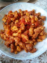 美味的茄汁里脊做法图解1)