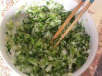 自己做的菜肉包做法图解1)