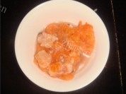 美味早餐三文鱼粥做法图解2)