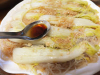 美味的蒜蓉粉丝娃娃菜