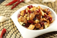 美味的宫保杏鲍菇鸡丁做法图解12)