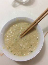 自制萝卜丝蛋饼做法图解4)