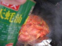 清淡的番茄炒西兰花做法图解6)