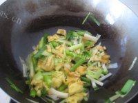 家常菜青蒜炒鸡蛋