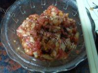很有食欲的酸豆角肉沫做法图解6)
