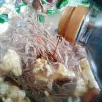 美味的香菇小白菜热汤面的做法图解十一