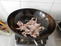 家常菜芸豆丝炒肉做法图解6)