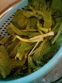 清淡的素炒菜心做法图解1)
