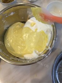 诱人的八寸戚风蛋糕做法图解16)