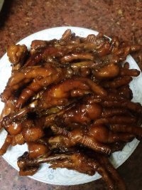 美味的酱鸡爪