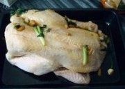美味的香草豉油鸡做法图解3)