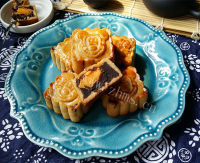 自制广式蛋黄月饼