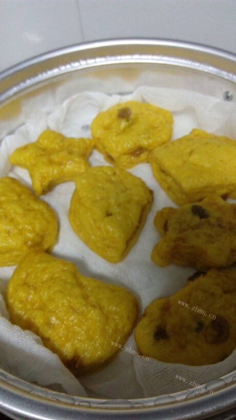 香喷喷的南瓜馒头