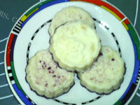 美味的蜂蜜紫薯山药糕做法图解21)