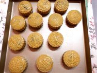 自制豆沙月饼做法图解24)