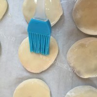 诱人的紫薯奶酪饼做法图解10)