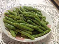 家常菜清炒四季豆