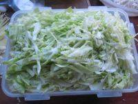 家常菜凉拌圆白菜做法图解6)
