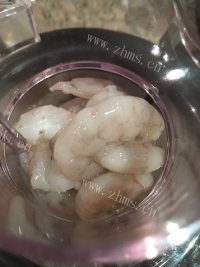 美味的干蒸鲜虾烧麦做法图解3)