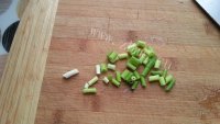 家常菜肉丝炒豇豆做法图解1)