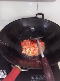 家常菜西红柿烧茄子做法图解2)