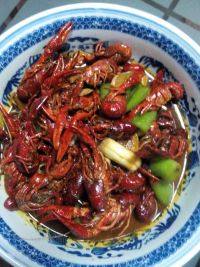 诱人的香辣龙虾