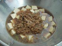 常吃不腻的肉末豆腐做法图解6)