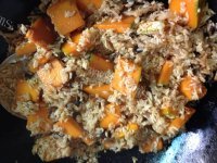 美味的南瓜饭做法图解9)