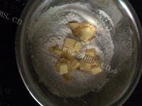 自制蔓越莓司康做法图解3)
