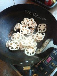 自制清炒莲藕做法图解3)