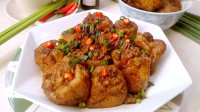 家常菜油豆腐镶肉