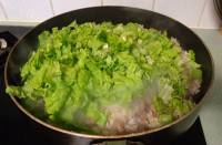  家常生炒牛肉生菜姜粒饭做法图解11)