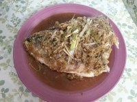 美味的剁椒蒸鱼头