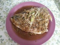 美味的剁椒蒸鱼头