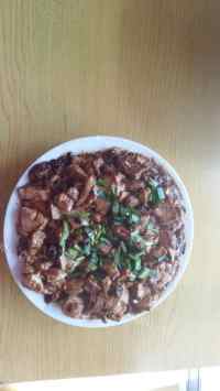 家常菜鱼香豆腐