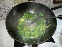 菠菜粉丝做法图解3)