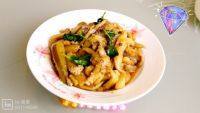 家常菜茄子炒肉末