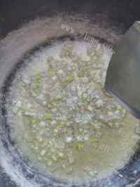 家常菜油菜炒肉做法图解4)