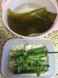 家常菜凉拌海带做法图解1)