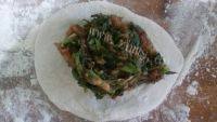 羊肉香菜馅饼做法图解7)