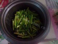 DIY-蒜苔炒腊肉做法图解5)