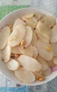 营养美食黄豆粒炒山药做法图解8)