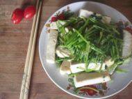 家常菜香菜豆腐
