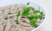 美味营养的福鼎肉片做法图解4)