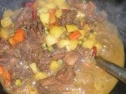 美味的香辣鸭块