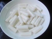特色美食泡菜炒年糕做法图解2)