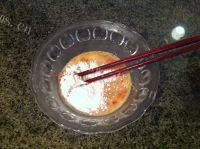 美味的枸杞鸡蛋饼做法图解4)