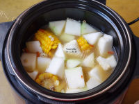 美味营养的冬瓜排骨汤做法图解6)