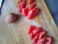 好喝的西红柿鸡蛋疙瘩汤的做法图解二